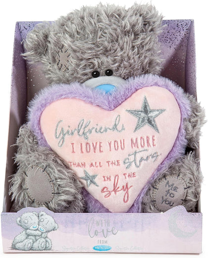 Me to You Tatty Teddy 'Girlfriend I Love You' Bear 19cm Official Collection