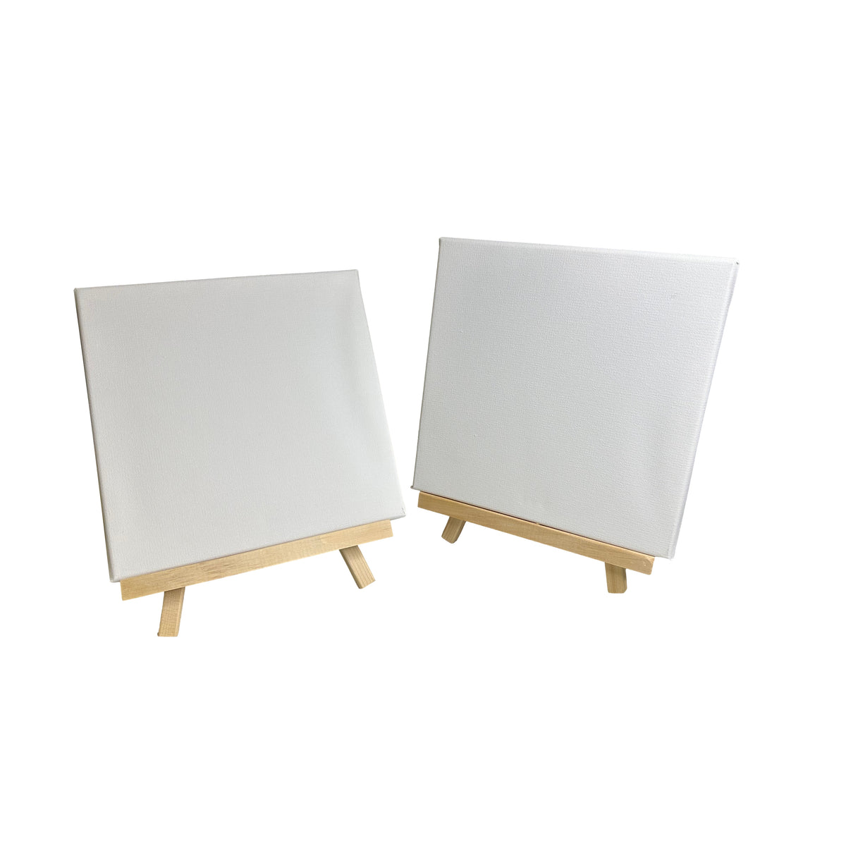 20x20cm Canvas and Wooden Easel Set – Evercarts