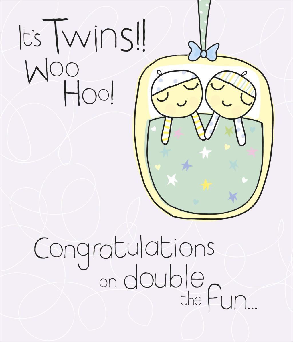 congratulation baby twins