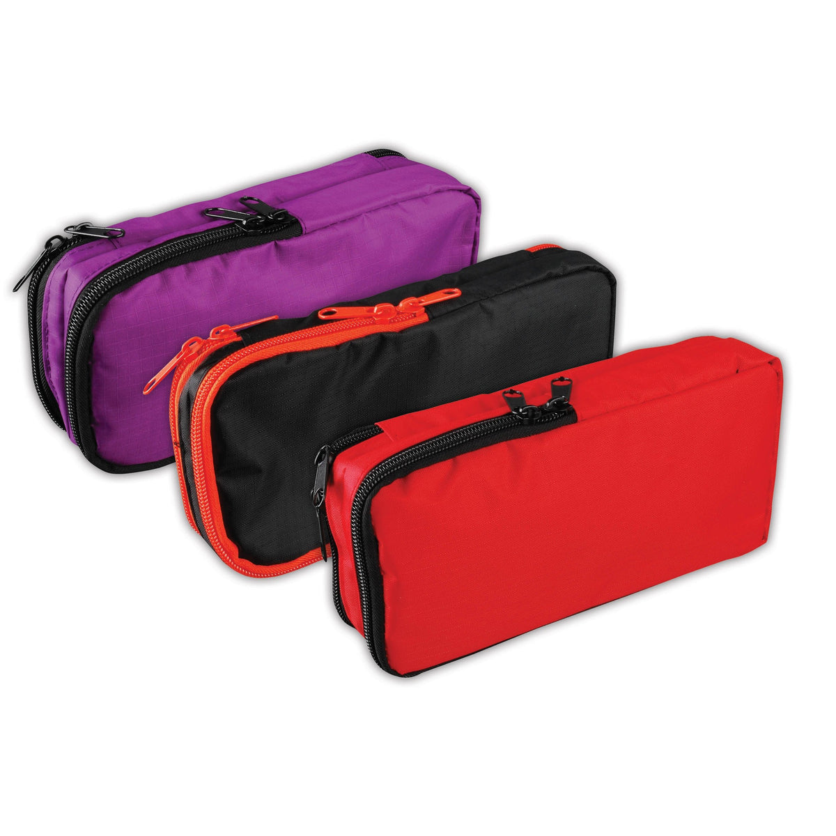 Large Flat Rectangular Pencil Case