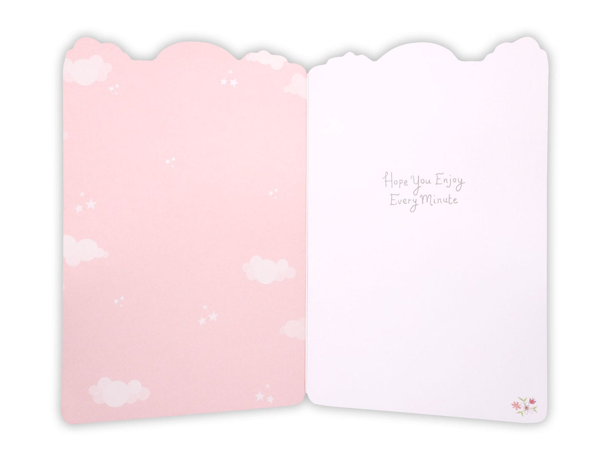 Girls 2nd Piggy Birthday Card