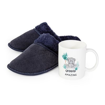 Me To You Bear Best Grandad Mug & Slippers Gift Set