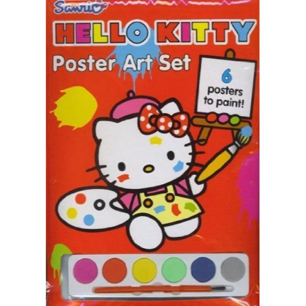 Hello Kitty Poster Art Wall Poster Sticky Poster Gift For Fans