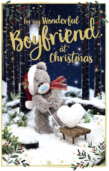 3D Holographic Boyfriend Christmas Card