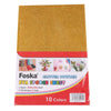 Pack of 10 20 x 30cm Glitter Eva Sponge Papers