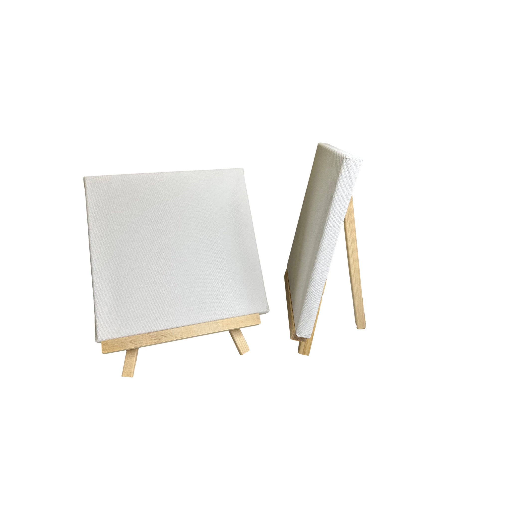 20x20cm Canvas and Wooden Easel Set – Evercarts