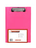 A5 Pink Foldover Clipboard