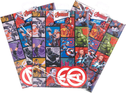 Marvel The Avengers Wrapping Paper Sheets 6 Sheets & 6 Tags