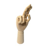 Large Wooden Right Hand Manikin 30cm (12")