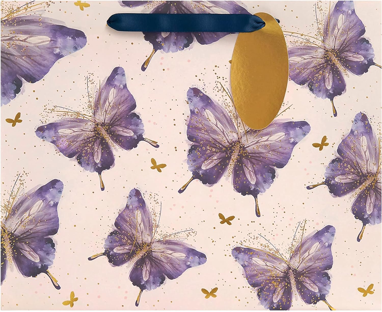 Butterfly Design Large Gift Bag