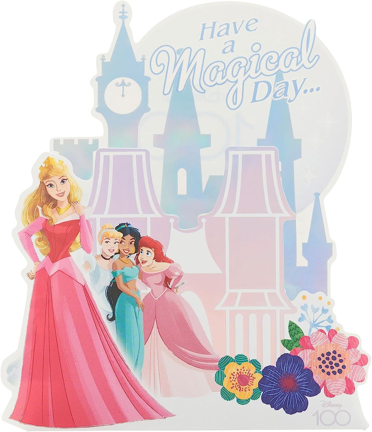 Disney 100 Pop-Up Castle Design, With Aurora, Cinderella, Jasmine, Ari –  Evercarts