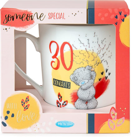 Me to You Tatty Teddy 30th Birthday Mug Ceramic in a Gift Box