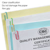 Tub of 300 Vinyl Coated Paper Clips 28mm