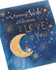 Moon Design Wife Christmas Card
