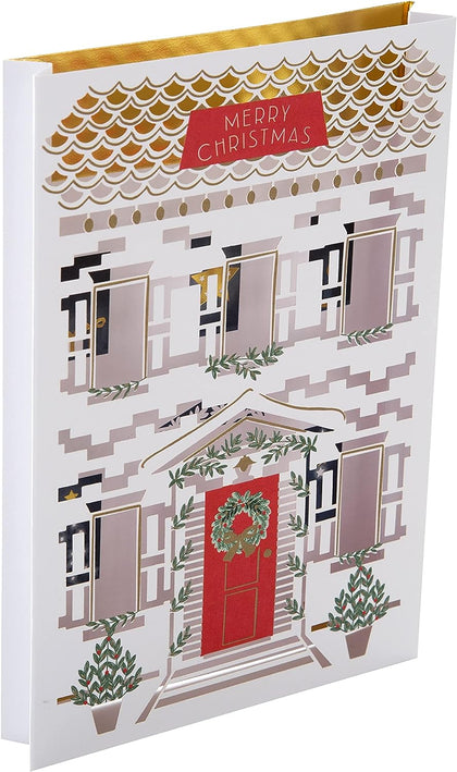 Pack of 5 Premium Festive Home Design Christmas Charity Cards