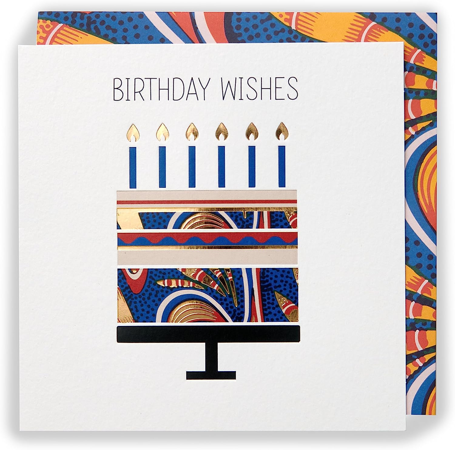 Kindred X Afrotouch Birthday Wishes Blank Card Evercarts