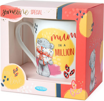 Me to You Tatty Teddy 'Mum in a Million' Boxed Gift Mug Ceramic
