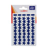Pack of 135 Stars Blue Labels