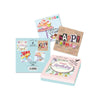 Pack of 4 Hand Made Birthday Cards in Keepsake Box