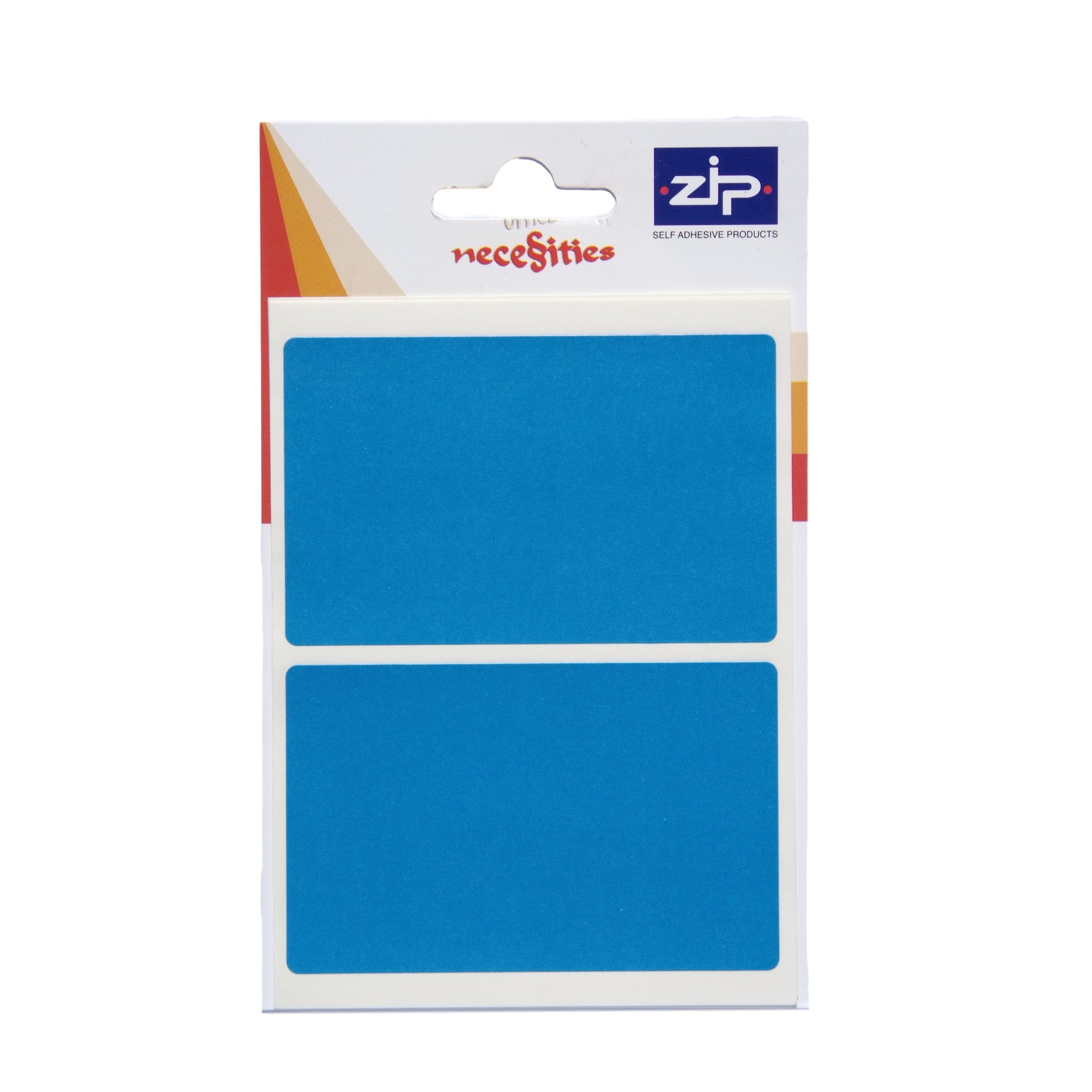 Pack of 12 50 x 80mm Blue Labels