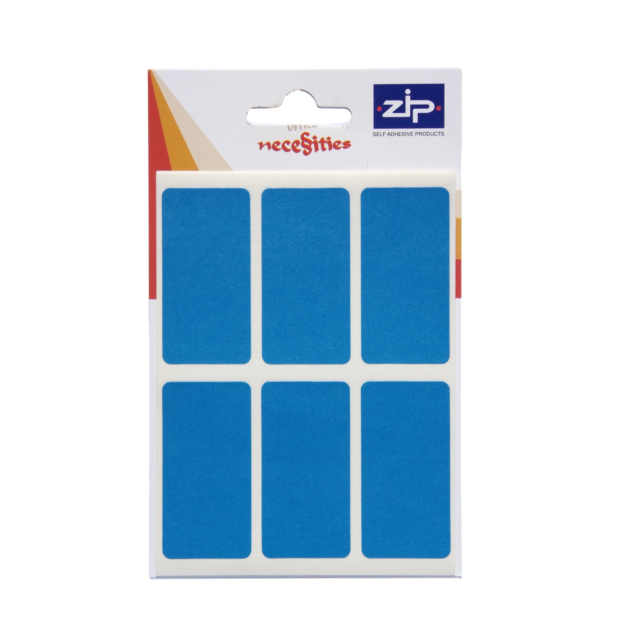 Pack of 24 25 x 50mm Blue Labels