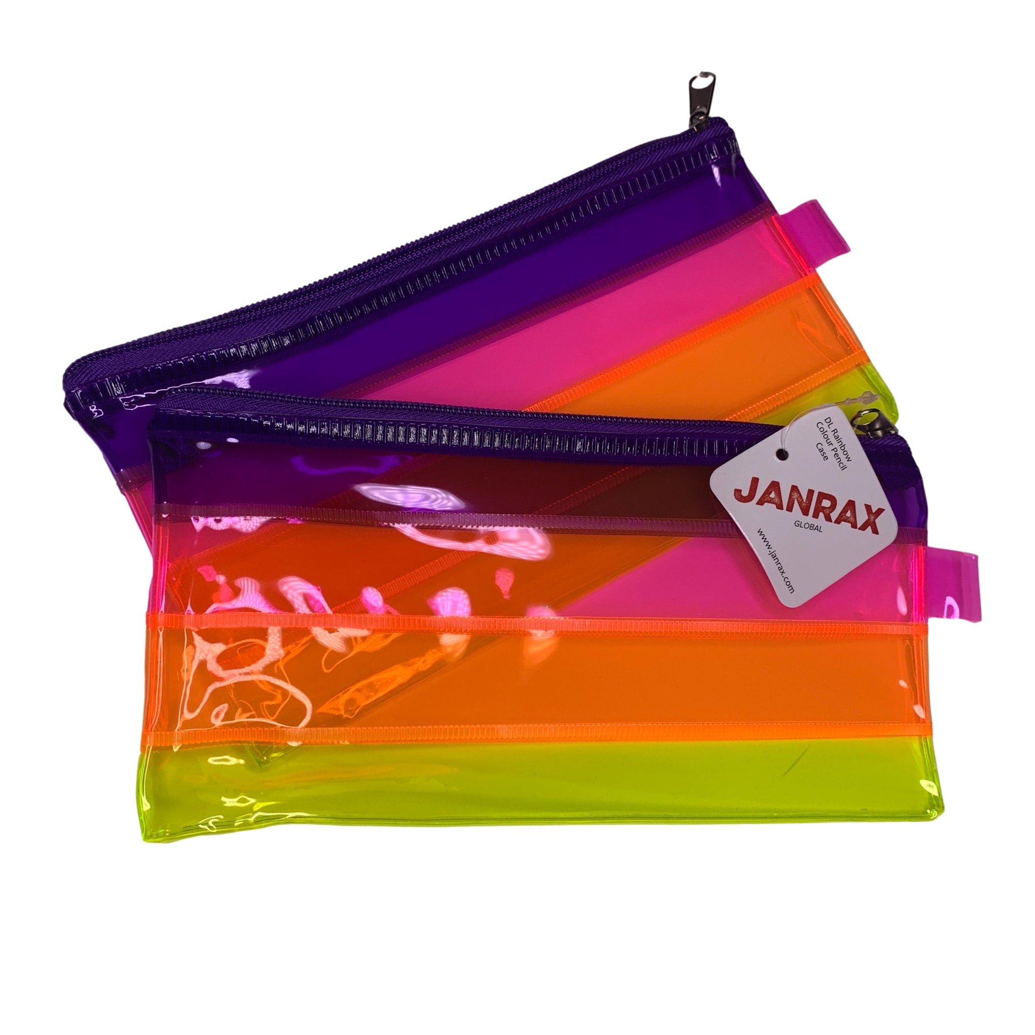 A5 Rainbow Coloured Rainbow Pencil Case – Evercarts