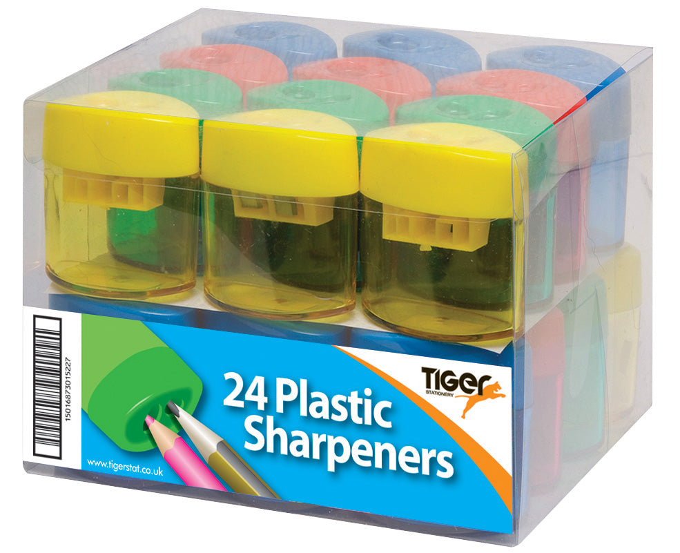 24 x 2 Hole Cannister Pencil Sharpeners – Evercarts
