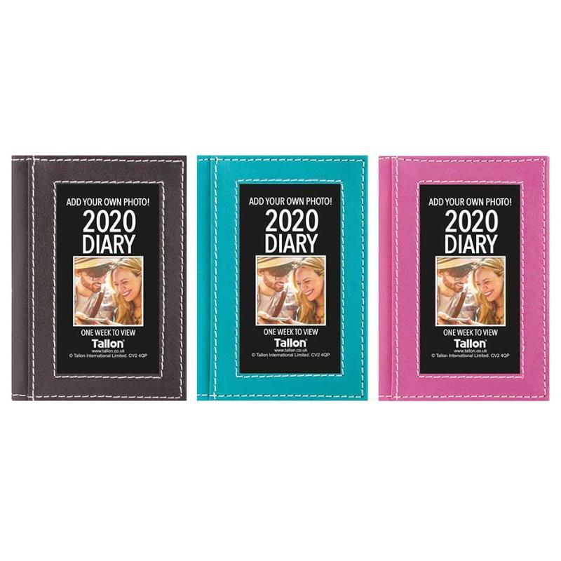 2020 Week to View Picture Frame Design Pocket Diary