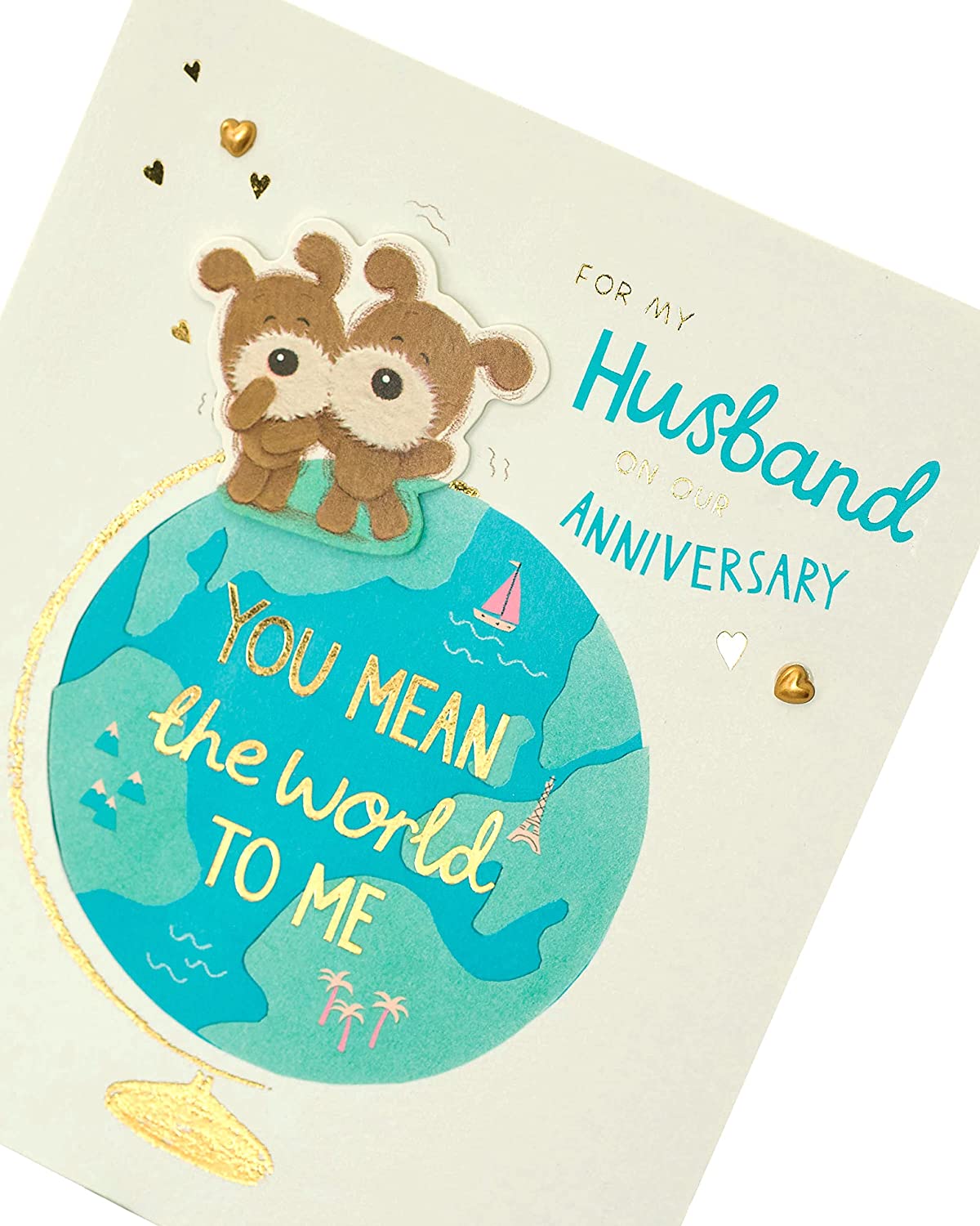 happy anniversary to my husband cards