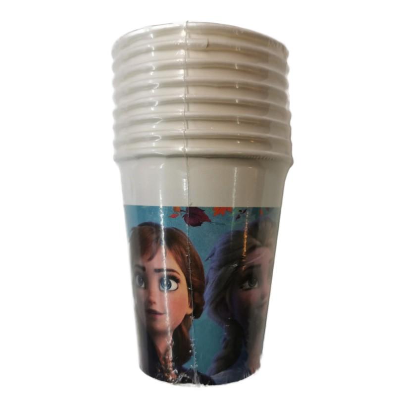 Pack of 8 Frozen 2 Design 200ml Paper Cups