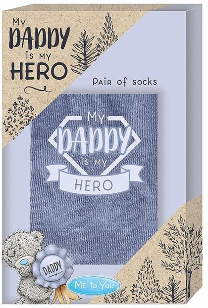 Me To You Bear Daddy My Hero Socks
