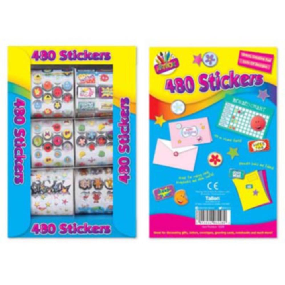 Box Of 480 Foil Sticker
