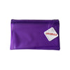 8x5" Frosted Purple Pencil Case - See Through Exam Clear Translucent