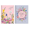2021 Pocket Week to View Vintage Floral and Butterflies Design Diary