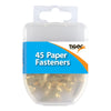 Pack of 45 Brass Paper Fasteners