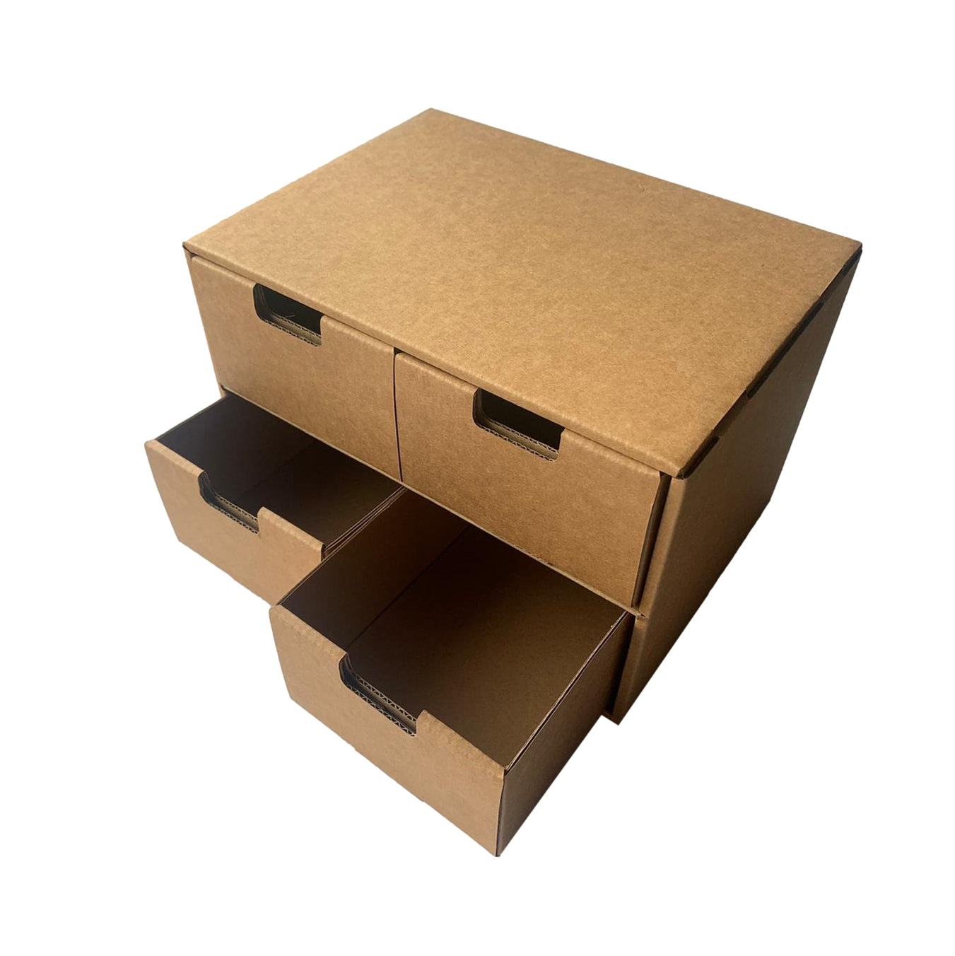 Simple Paper Folding Storage Box, Desktop Finishing Storage Box