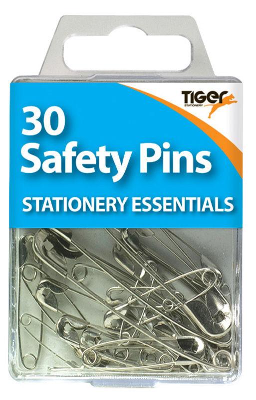 Pack of 30 Steel Safety Pins