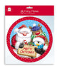 Pack of 8 Kids Christmas Party Plates