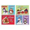 32 x Childrens Small Christmas Xmas Cards Knitted Charactors Teacher & Assistant School Friends