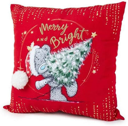 Me to You Tatty Teddy Merry & Bright Christmas Cushion
