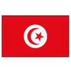 Tunisia Flag 5ft X 3ft