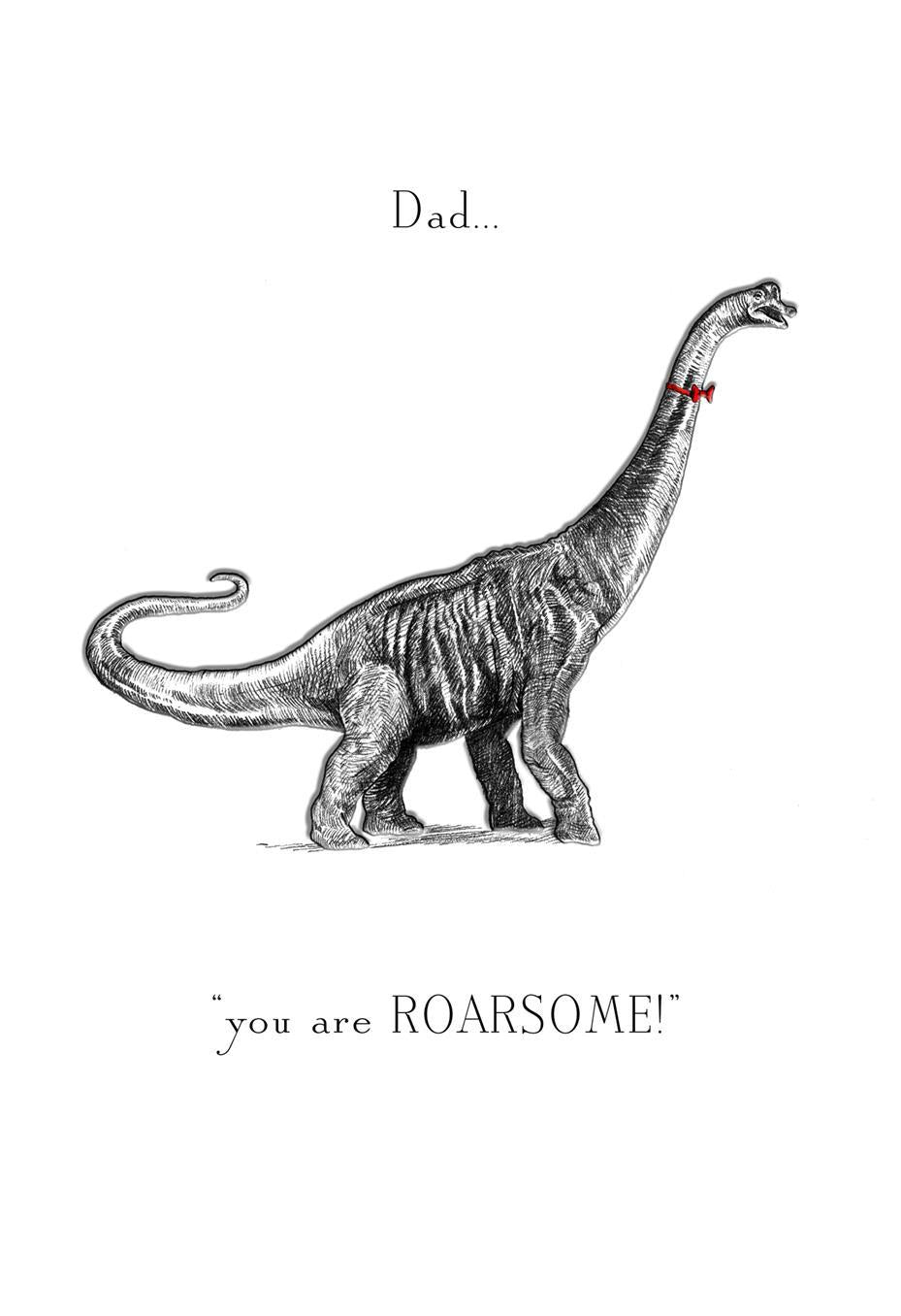 Dad You Are Roarsome Father's Day Card – Evercarts