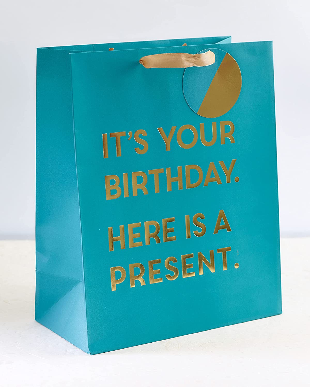 Funny Celebration Here is a Present Large Gift Bag – Evercarts