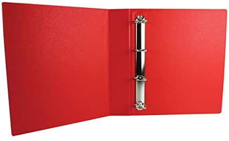 A4 Red Presentation 40mm 4D Ring Binder by Q Connect