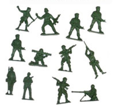Soldiers 3.5-7Cm 15 Assorted