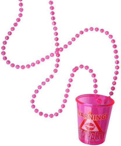 Shot Glass Hen Party With 84Cm Necklace