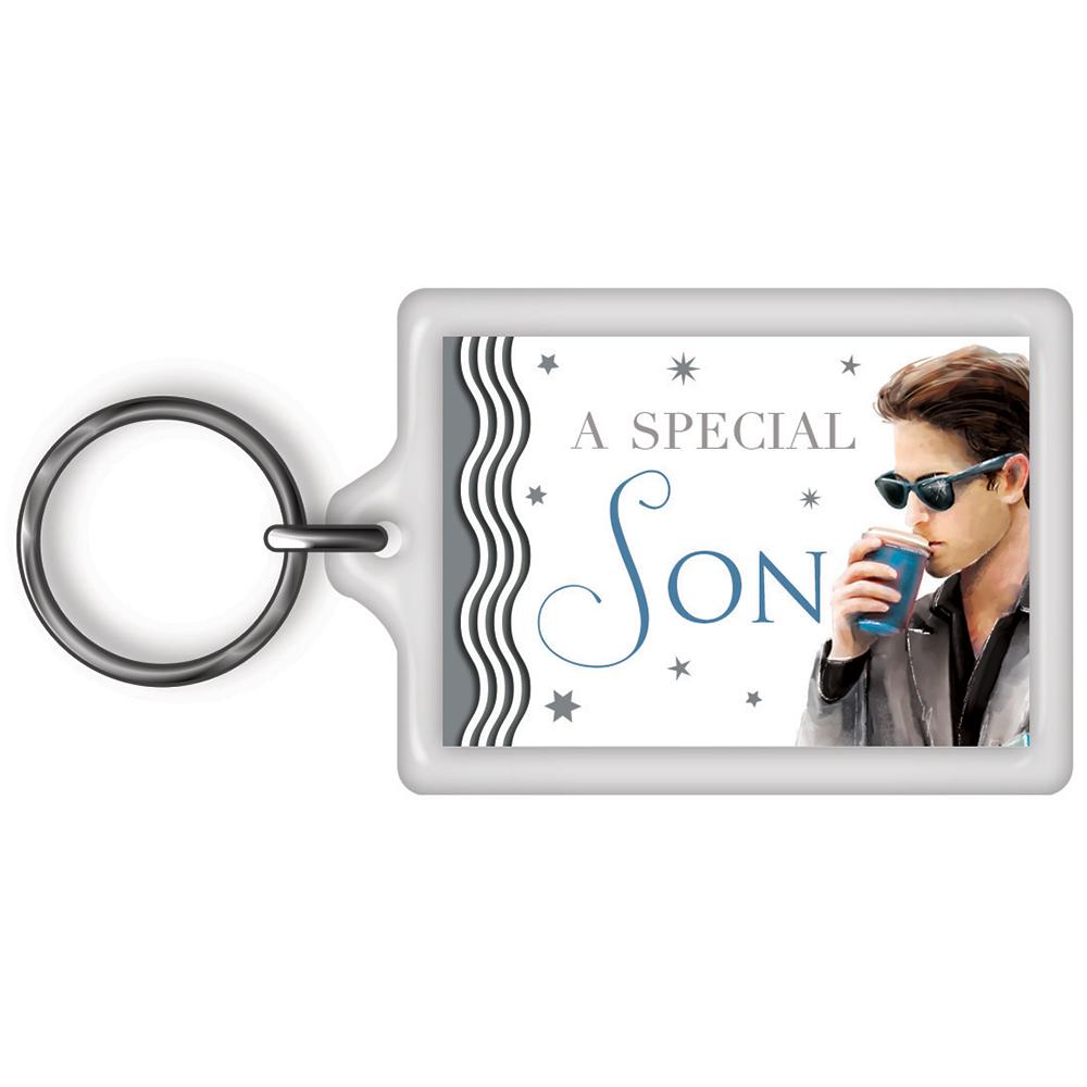 A Special Son Celebrity Style World's Best Keyring