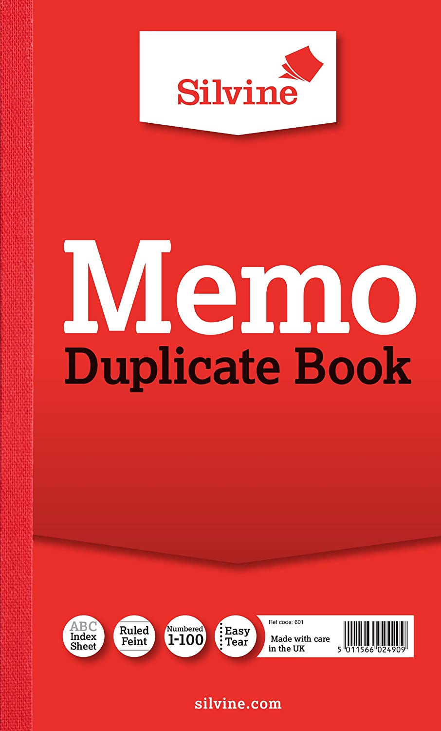 Duplicate Memo Book 8.25"x5"