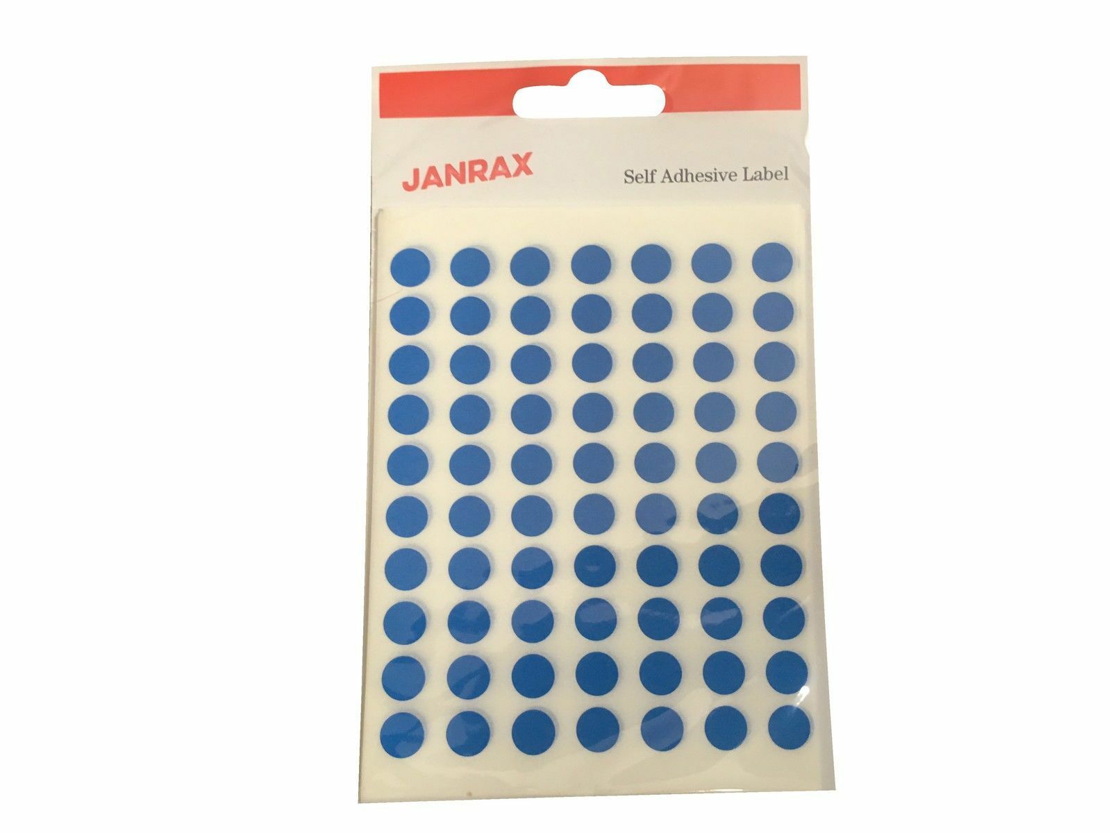 Pack of 560 Blue 8mm Round Labels - Stickers