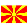 Republic Of North Macedonia Flag 5ft X 3ft